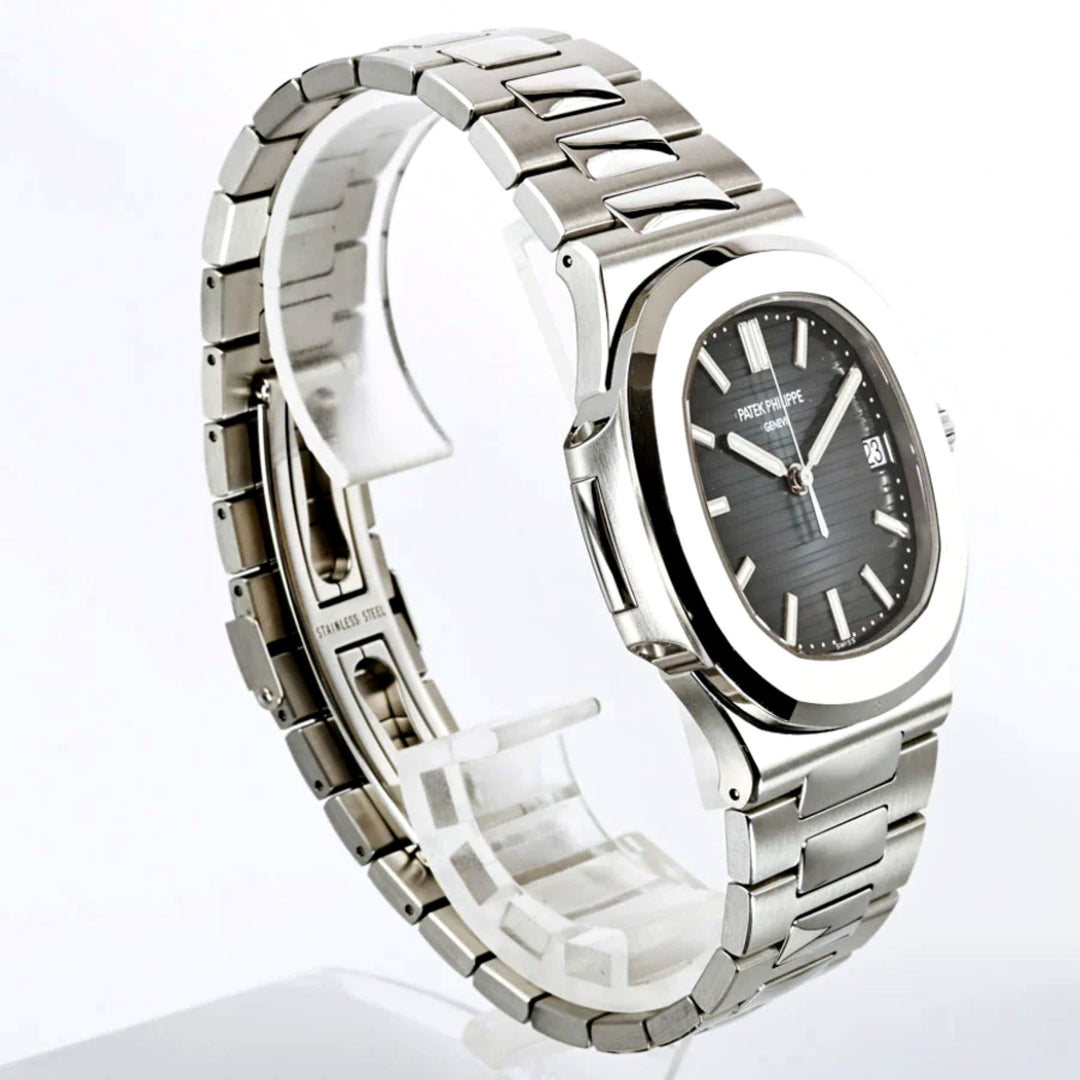 Patek Philippe Stainless Steel Watch – Silver & Black Dial Options