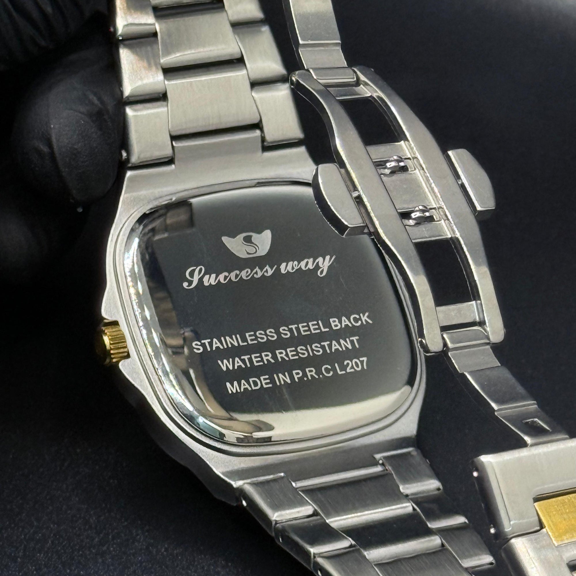 Royal Blue Luxury Watch – Two-Tone Stainless Steel