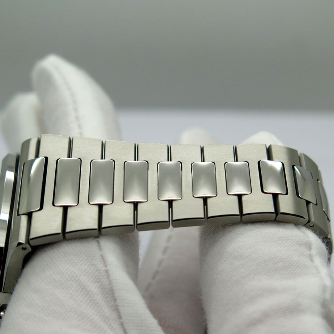 Patek Philippe Stainless Steel Watch – Silver & Black Dial Options